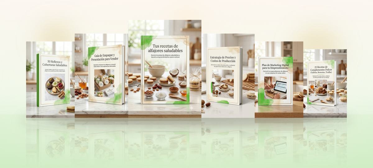 Tus recetas de alfajores Saludables